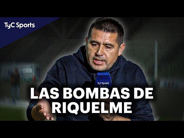 RIQUELME EN TyC SPORTS: "ESTOY CONVENCIDO DEL ENTRENADOR QUE QUIERO EN BOCA" - ENTREVISTA COMPLETA