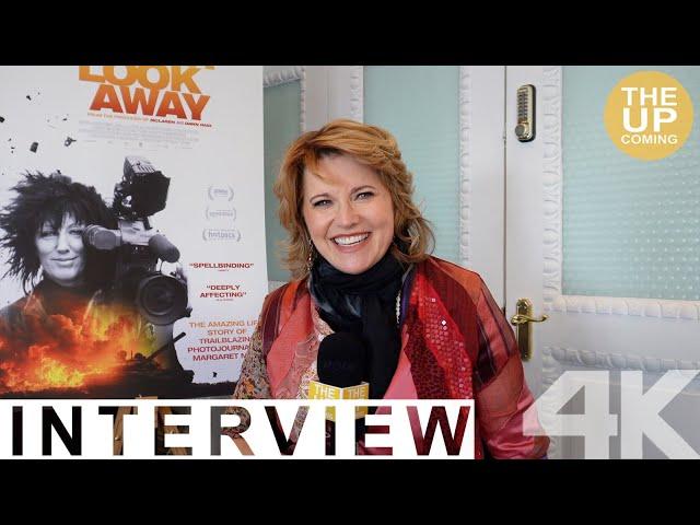 Lucy Lawless interview on Never Look Away