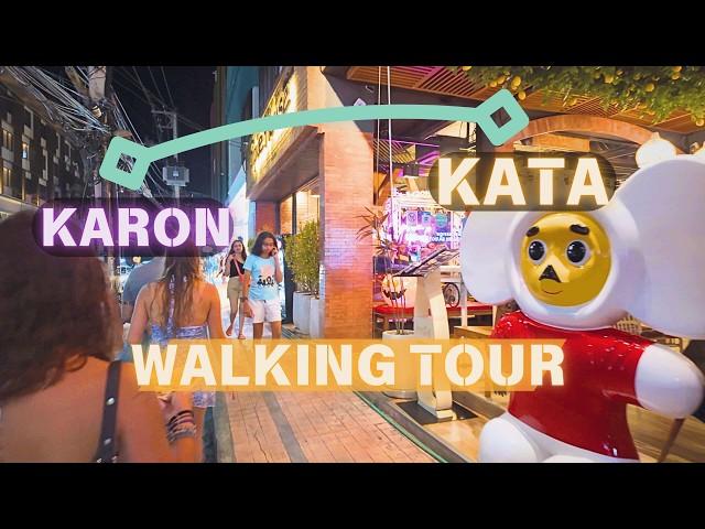 Karon Beach to Kata Beach Phuket Thailand Tour 2024 4K