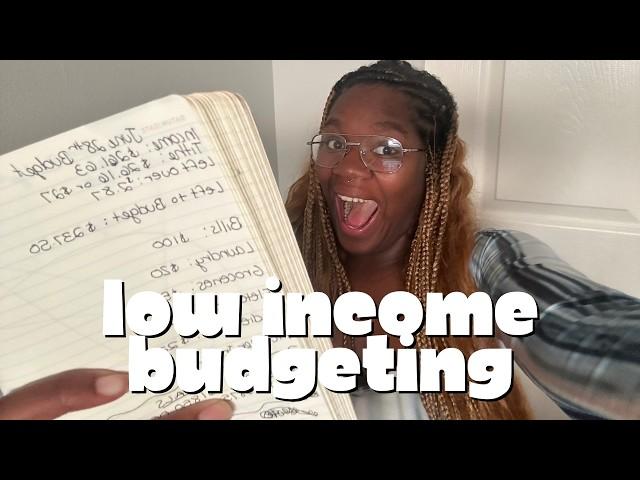 BUDGETING WITH LOW INCOME | FIRST APARTMENT LIVING | SMALL PAYCHECK WEEK | LIVING ON OUR OWN AT 20