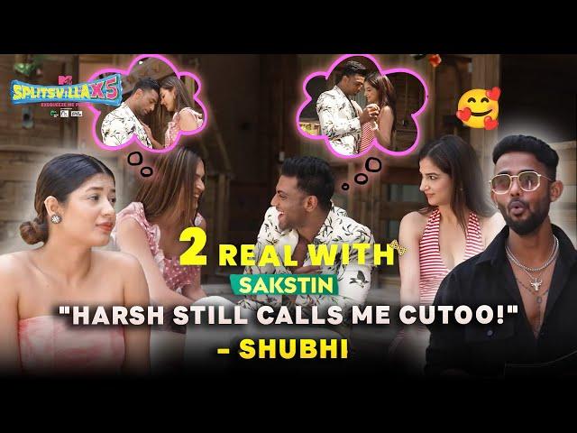 Shubhi ने Harsh और Rushali को किया Expose!!  | 2 Real With SAKSTIN | MTV Splitsvilla X5