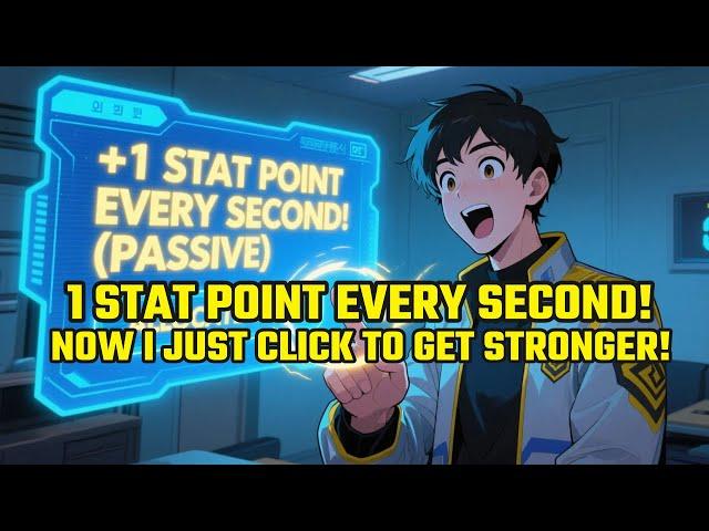 1 Stat Point EVERY SECOND! Now I Just CLICK to Get STRONGER!