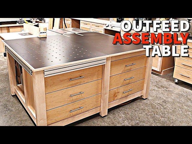 Why didn't I build this sooner? // Woodworking assembly table