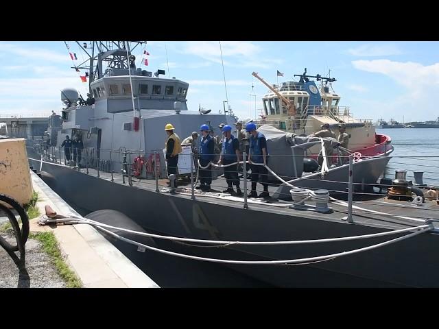 USS Tornado Joins Campaign Martillo