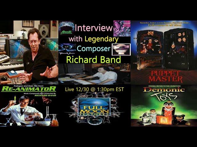 Interview with Legendary Film Score Composer Richard Band (Re-Animator-From Beyond-Puppet Master)