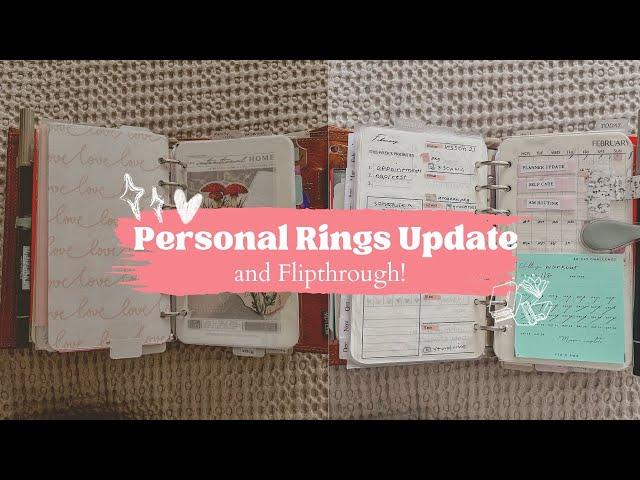 Updated Personal Planner Flipthrough | Moterm Personal Planner #plannerflip