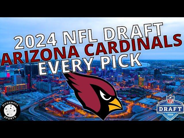 Arizona Cardinals Draft Picks - 2024 NFL Draft (Marvin Harrison Jr., Darius Robinson & More!!!)