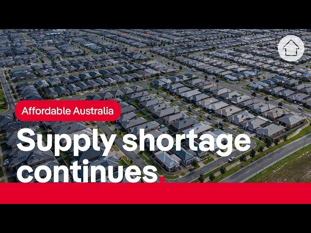 What's causing Australia's housing shortage?