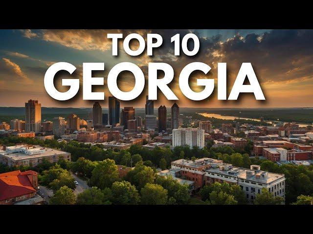 10 Best Places To Visit In Georgia | Travel Video 4K