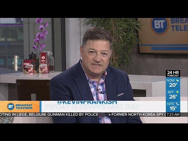 Kevin Frankish announces departure from Breakfast Television, to host documentary series on City