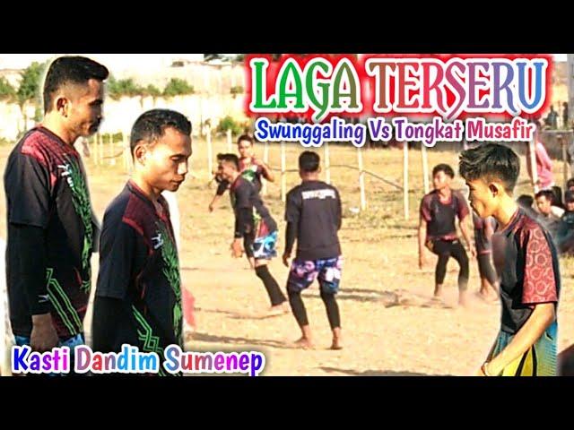 Putaran Ketiga Turnamen Bola Kasti Dandim Cup Sumenep || Swunggaling Vs Tongkat Musafir