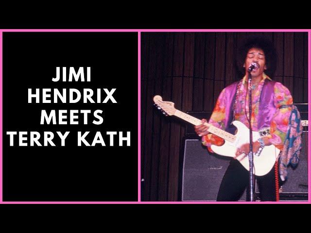 Jimi Hendrix Meets Terry Kath & Talks About Recording with Chicago