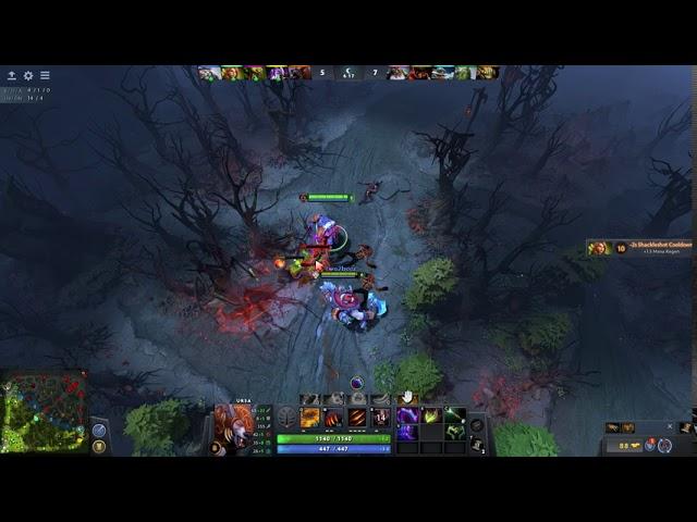 Dota 2 || Ursa || full game(no commentary).