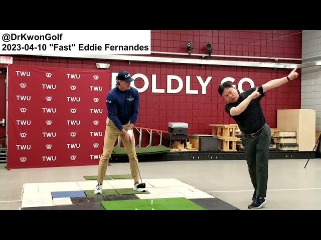 2023-04-10: "Fast" Eddie Fernandes (52 yo), professional long driver