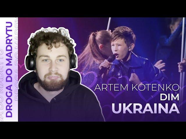 Misja Eurowizja: Droga do Madrytu | UKRAINA | Artem Kotenko - Dim | REAKCJA #4