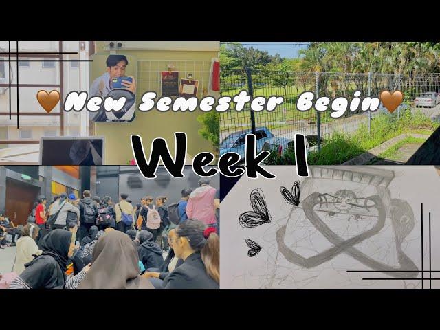 Vlog semester 2  | ASWARA , PRODUCTIVE DAY , SCHOOL ART 