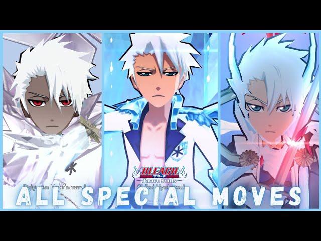 All Toshiro Special Moves Bleach Brave Souls