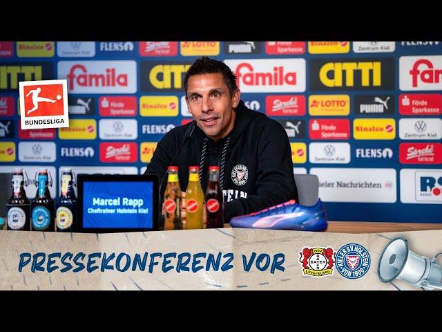 Die Pressekonferenz vor dem Bundesliga-Auswärtsspiel bei Bayer 04 Leverkusen ️ | #B04KSV