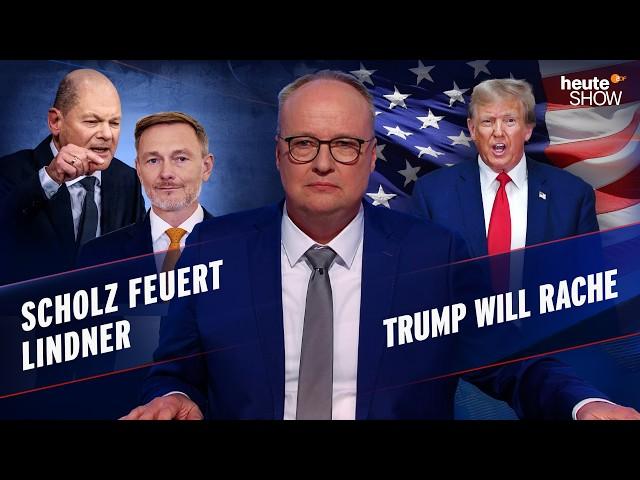 Ampel-Aus, Neuwahlen, Trump triumphiert – die krasseste Woche des Jahres | heute-show vom 08.11.2024