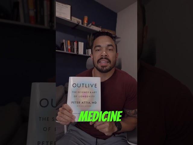 No exaggeration, best health book I’ve ever read. Outlive by Peter Attia #books #health