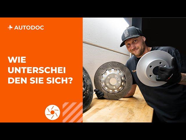 Was ist der Unterschied zwischen teuren und günstigen Bremsscheiben? | AUTODOC