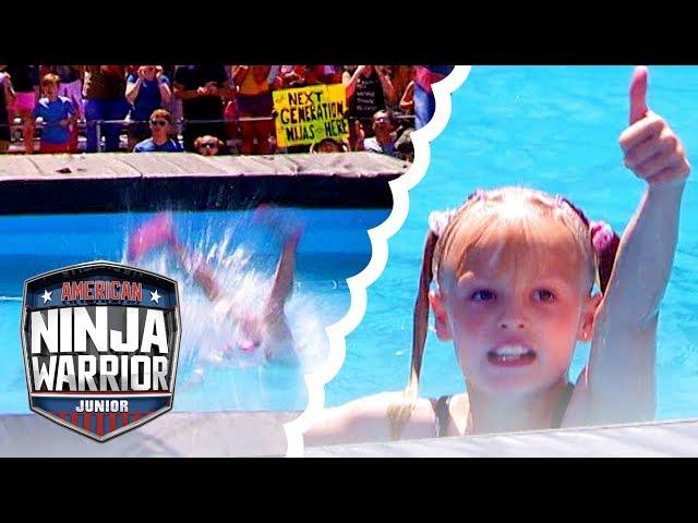 The BEST Splashes from American Ninja Warrior Junior | Universal Kids