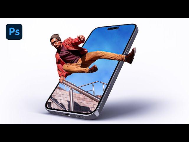 3D POP OUT Effect in Photoshop - Version 5