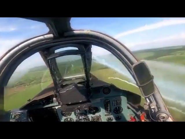  Russian SU-25 Combat Sortie Over Ukraine • POV