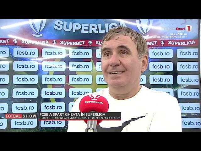 INTERVIU. Hagi, despre faza penalty-ului: "Nu trebuia să fie acolo"