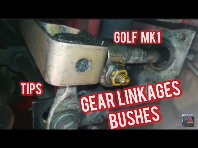 GOLF MK1.GEAR LINKAGES AND BUSHES:HOW TO INSPECT AND REPLACE. TIPS#golfmk1 #vwgolf #vwfox #vwcaddy