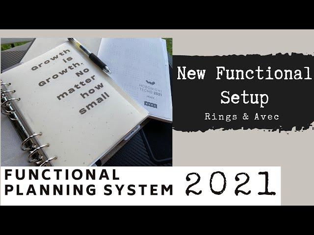 Hobonichi Cousin & Rings 2021 Functional Planning System | Rings Setup