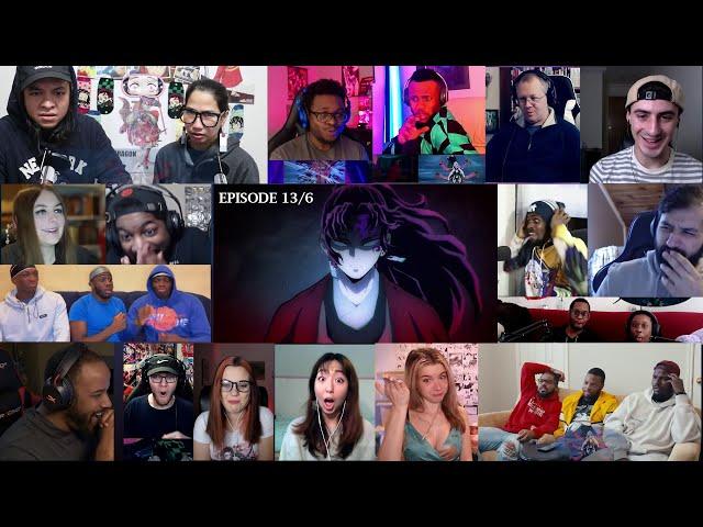 Demon Slayer Season 2 Episode 13/6 MEGA Reaction Mashup | Nezuko/Tanjiro vs Daki  REACTION MASHUP