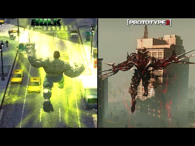 Prototype 2 VS HULK 2008