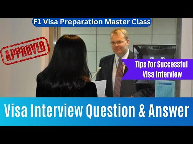 Uncover the Secrets to Answering Every USA Visa Interview Question! (MUST WATCH)