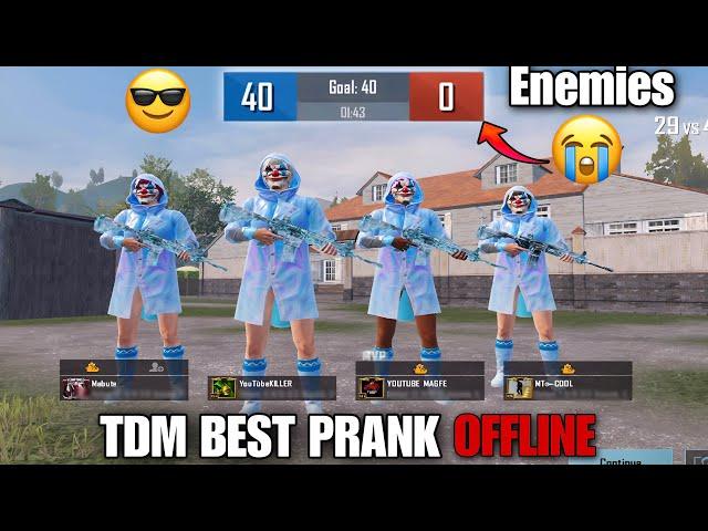 PRANK OFFLINE TDM & ZERO KILL CHALLENGE Solo VS SquadSAMSUNG,A3,A5,J2,J3,J5,J7,S5,S6,J1,XMAX