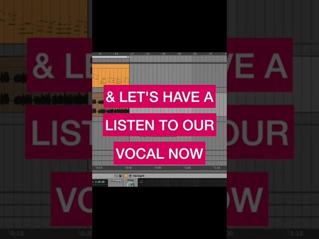 Ableton Vocal Chain#ableton #abletonvocalchain #abletonlive #abletonlive11 #abletontutorials