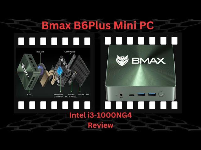 LIVE - BMAX B6 Plus Mini PC i3-1000NG4 12GB LPDDR4 RAM/512GB NVMe SSD WiFi5/BT4.2 4K UHD $136.99!