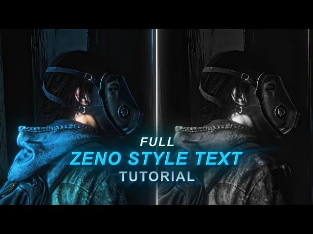 zeno style text tutorial on alight motion (+preset)