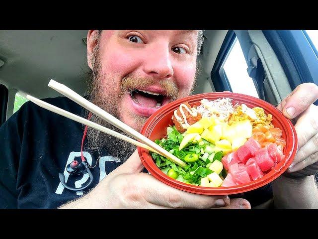 Brandon's Sampler Platter: Mariano's, Mango Combo Poke Bowl