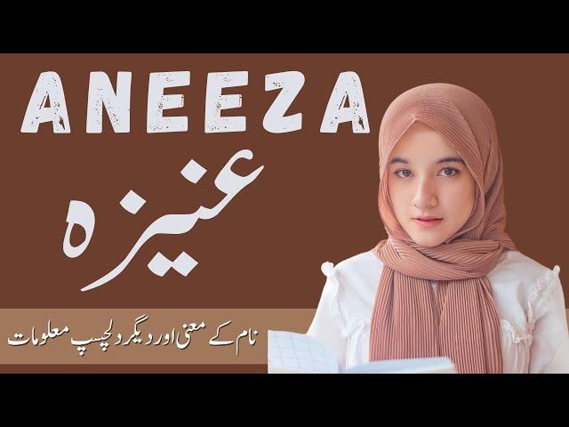 ANEEZA Name Meaning in Urdu | Modern Baby Girls Name  | Noor Info Hub