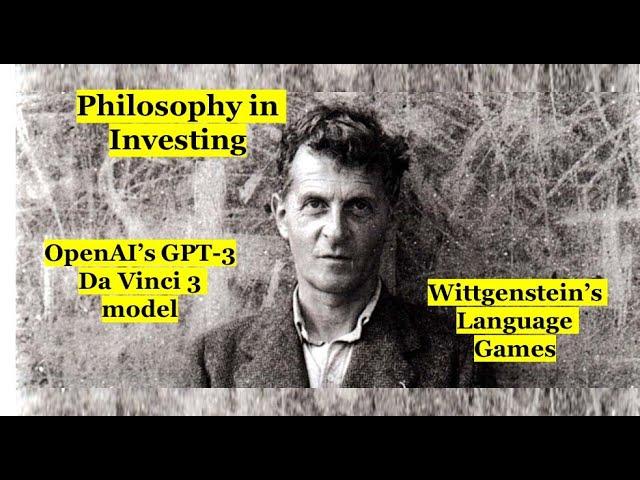 The ONLY philosophy NEEDED for AI and Investing – LATEST GPT-3 Da Vinci 3 Model