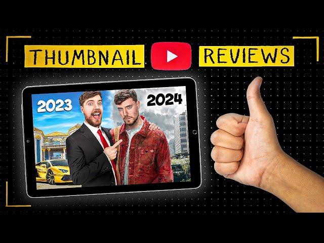 How to Actually Make Viral Thumbnails - FREE LIVE THUMBNAIL REVIEWS