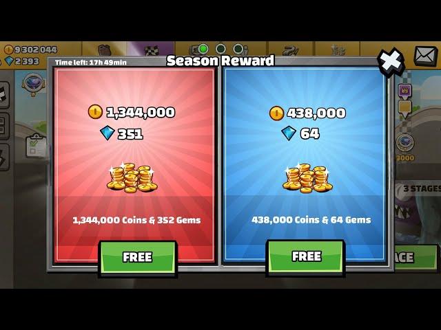 2 x Season Reward & New Season ! In - Hill Climb Racing 2