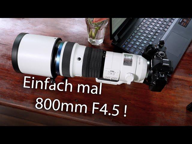 Was kann das beste und teuerste MFT Objektiv? OM 150-400 F4.5 TEST