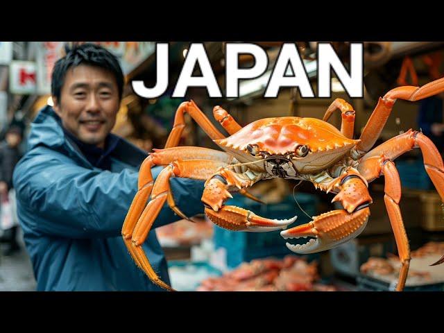  INCREDIBLE JAPANESE STREET FOOD IN OSAKA JAPAN, SEAFOOD, CRABS, LOBSTERS, SUSHI, OSAKA WALK, 大阪市