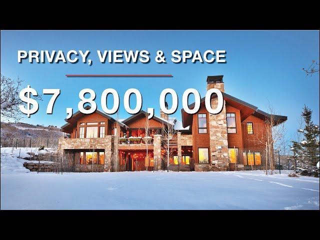 [SOLD] Privacy and Unobstructed Views in the gated community of the Preserve - Park City, Utah