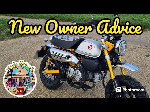 New Bike Tips & Advice - Making The Honda Monkey 125 Even Better