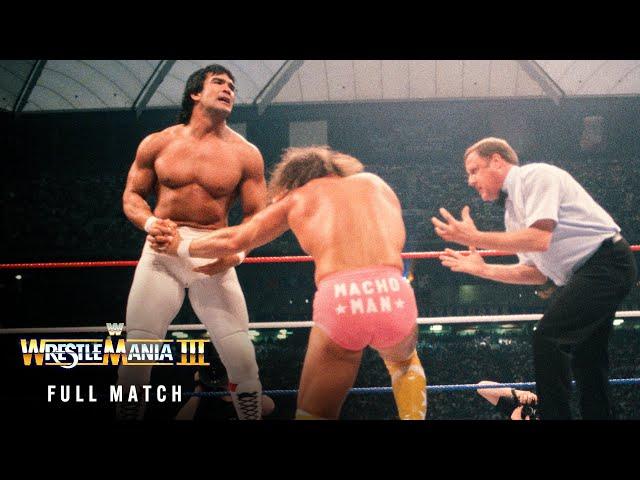 FULL MATCH: Randy Savage vs. Ricky Steamboat — Intercontinental Title Match: WrestleMania III