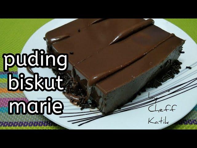 Puding Biskut  Marie//sedap sangat by Cheff Katik