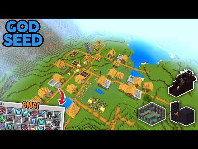 (GOD SEED) Minecraft 1.21 Bedrock & Pe | Minecraft Seeds 1.21